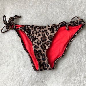 Cheetah print bikini bottom
